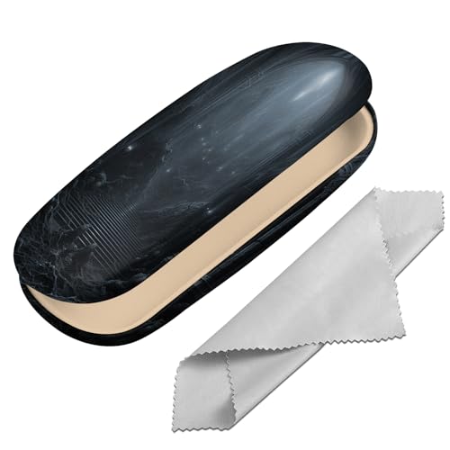 Image of Eyeglasses Case Hard Shell Protective Case for Glasses Eyeglass Box with Cleaning Cloth for Boys Men Man Cute Aesthetic