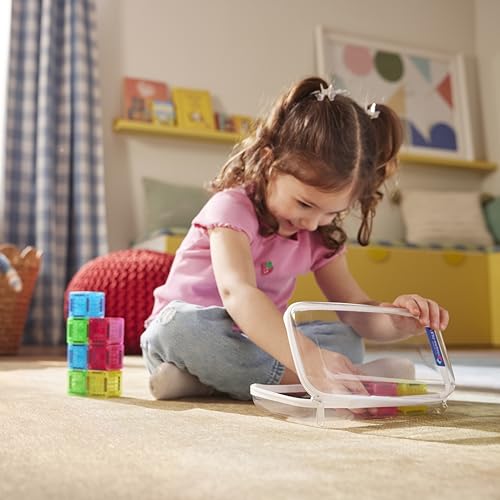 MAGNA-TILES microMAGS Cubes 9-Piece Magnetic Construction Set, The Original Magnetic Building Brand by MAGNA-TILES - Used condition - Image 8