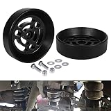 Kits de soporte de bolsa de aire para viajes de suspensión completa para todos los vehículos con bolsas de aire de 6 pulgadas de diámetro y tamaño completo de camión de media tonelada 2/4WD #KU09140BK