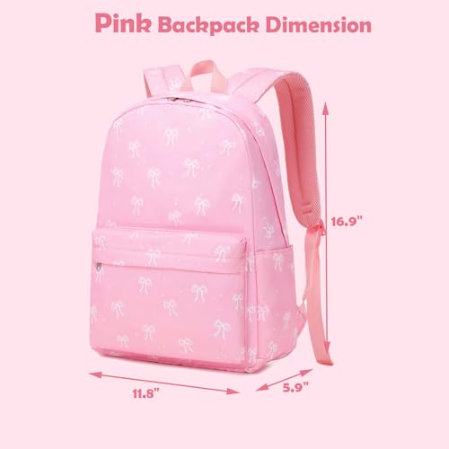 Kimwadalh Girls Backpack for School, Large Capacity Schoolbag for Primary - image 7