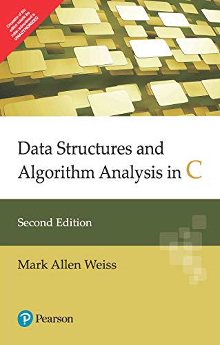 Datastructures and Algorithm Analysis in C, 2/e 8131714748 Book Cover