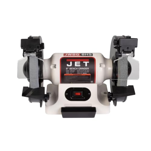 JET 8-Inch Bench Grinder with LED Lights