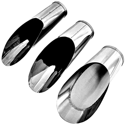 Kit de 3 cucharas para suelo bonsái acero inox miniatura 5