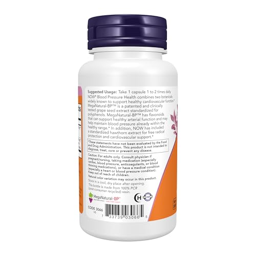 NOW Supplements Blood Pressure Health