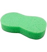 Lantee Large Sponges - 5 Pcs High Foam Car Cleaning Washing Sponge Pad (Green)