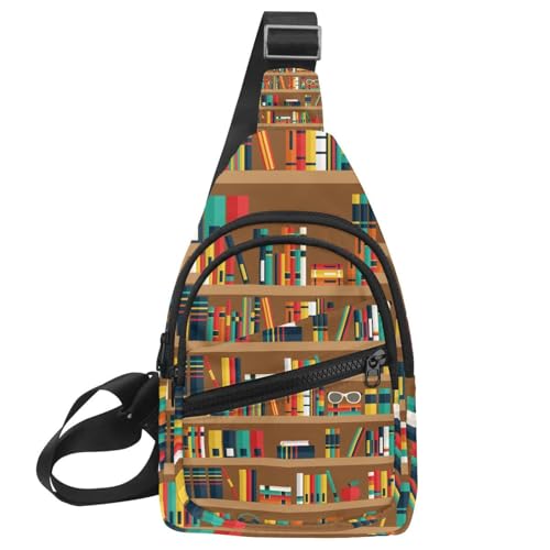 Sac à bandoulière noir motif étoiles dorées pour femme et homme