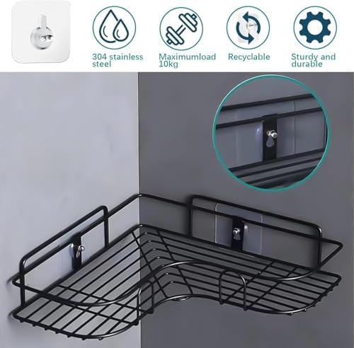 AEE® 10 Adet Çok Amaçlı Yapışkanlı Çivi Vida Askı Kanca Raf Tablo Saat Asma Aparatı 10mm Vidalı - Görsel 4