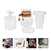 HEALEEP Cold Brew Coffee Maker Glass Pot Ice Coffee Dripping Pot Handcrafted All-in-one Cold Brew Dripper Suitable for Home and Office Use 1-set