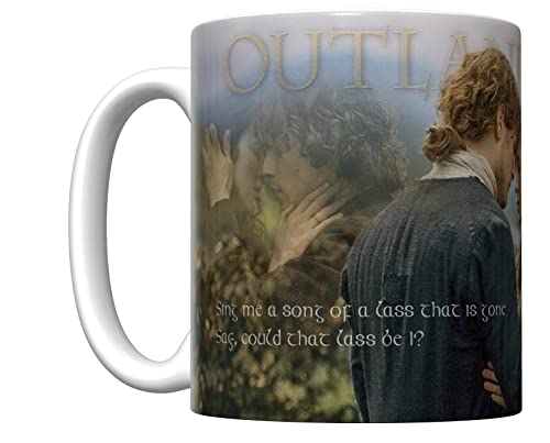 CJ Artisans Outlander with Jamie and Claire Coffee Mug
