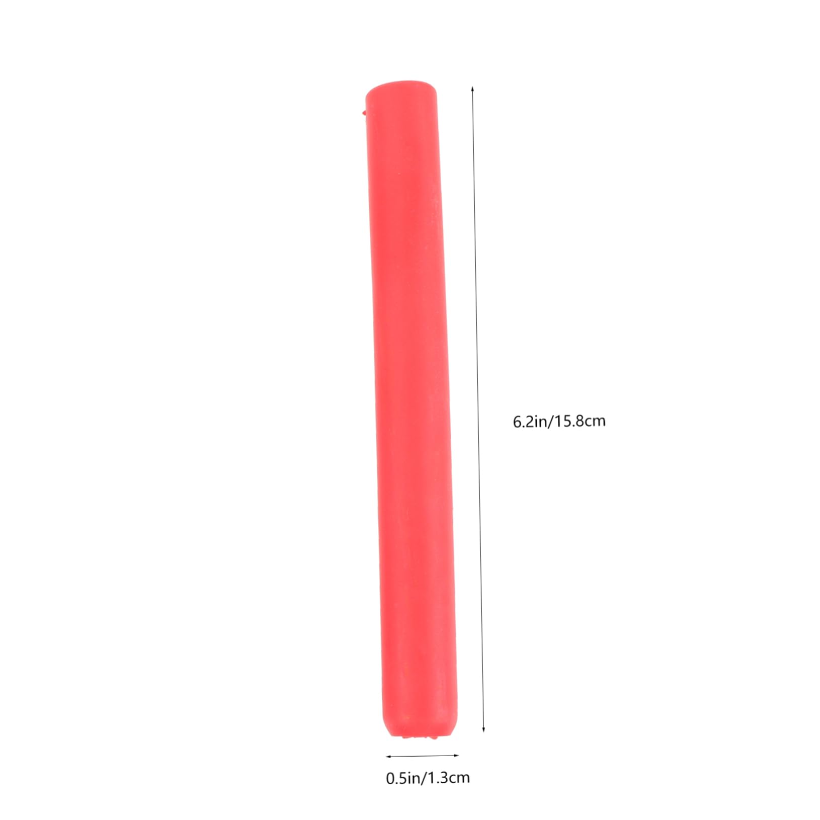 Holibanna 2Pcs Silicone Drumstick Covers for Silent Practice Durable Mute Drum Stick Protectors Lightweight Convenient Drumstick Tips for Drumming for Practice Pads