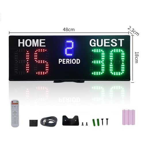 Cronómetro Digital LED portátil para marcador deportivo miniatura 3