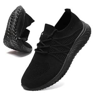 Sportschuhe Damen Sneaker Leicht Hallenschuhe Turnschuhe Bequem Laufschuhe Slip-On Tennisschuhe Running Schuhe Damen Outdoor