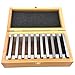 HHIP 3900-3012 10 Pair 1/8 Precision Parallel Set, 1/8" x 3", Wooden Case