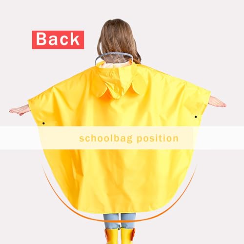 Image of Toddlers Boys Girl Rain Pants Waterproof Dirty Proof Trousers Kids Rain Poncho Hood Rainwear Jacket Coat 1-12Years