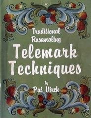 Paperback Telemark techniques: Traditional rosemaling (Authentic series, IV) Book