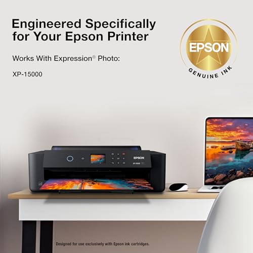 Image of EPSON 314 Claria Photo HD Ink High Capacity (T314XL922-S) Works with Expression XP-15000 Gray /red