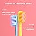VIWIK Toothbrushes 10-Pack, Extra Soft Bristles for Adults, Kids & Girls with Storage Tubes, Cute Assorted Multicolor - Family Pack for Sensitive Teeth