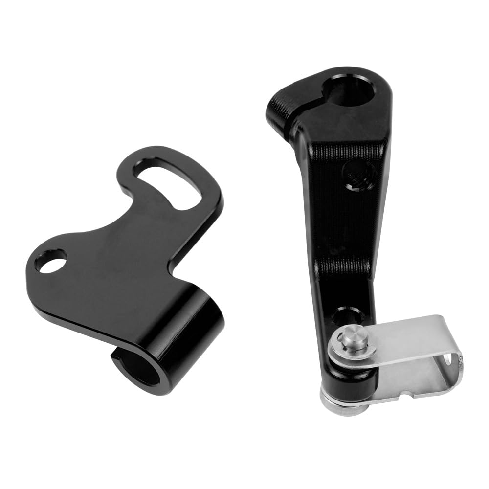 NICECNC Leva del braccio dell'attuatore della frizione con un dito Compatible with 790 Duke/Adventure/Adventure R 2018-2025, nero
