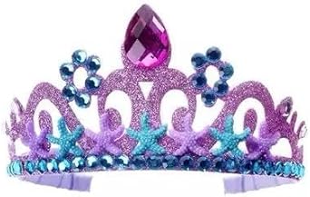 Coroa Tiara Sereia Ariel Infantil Diadema Princesa Do Mar F