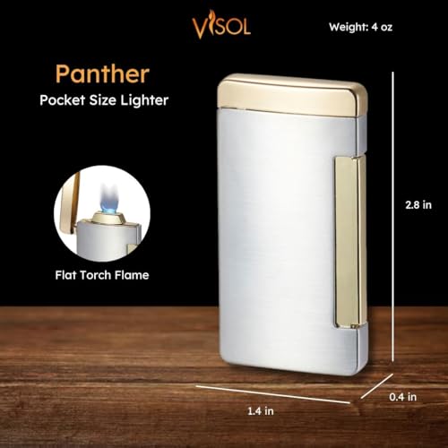 Encendedor plano para cigarros Visol Panther miniatura 2