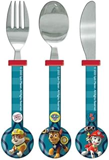 Spearmark Paw Patrol Good Pups Children's Kids 3pcs Cutlery Set, Knife/Fork/Spoon