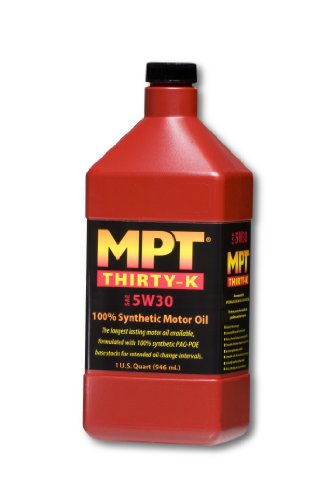 MPT Industries MPT28 5W/30 Hi-Performance Fully Synthetic Motor Oil - 1 Quart
