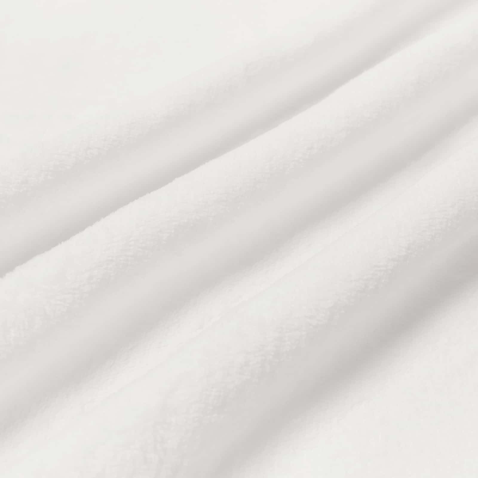 Manta blanca de forro polar, 220 x 240 cm, manta ligera como colcha, manta a cuadros, para sofá, dormitorio, salón, habitación de invitados y camping