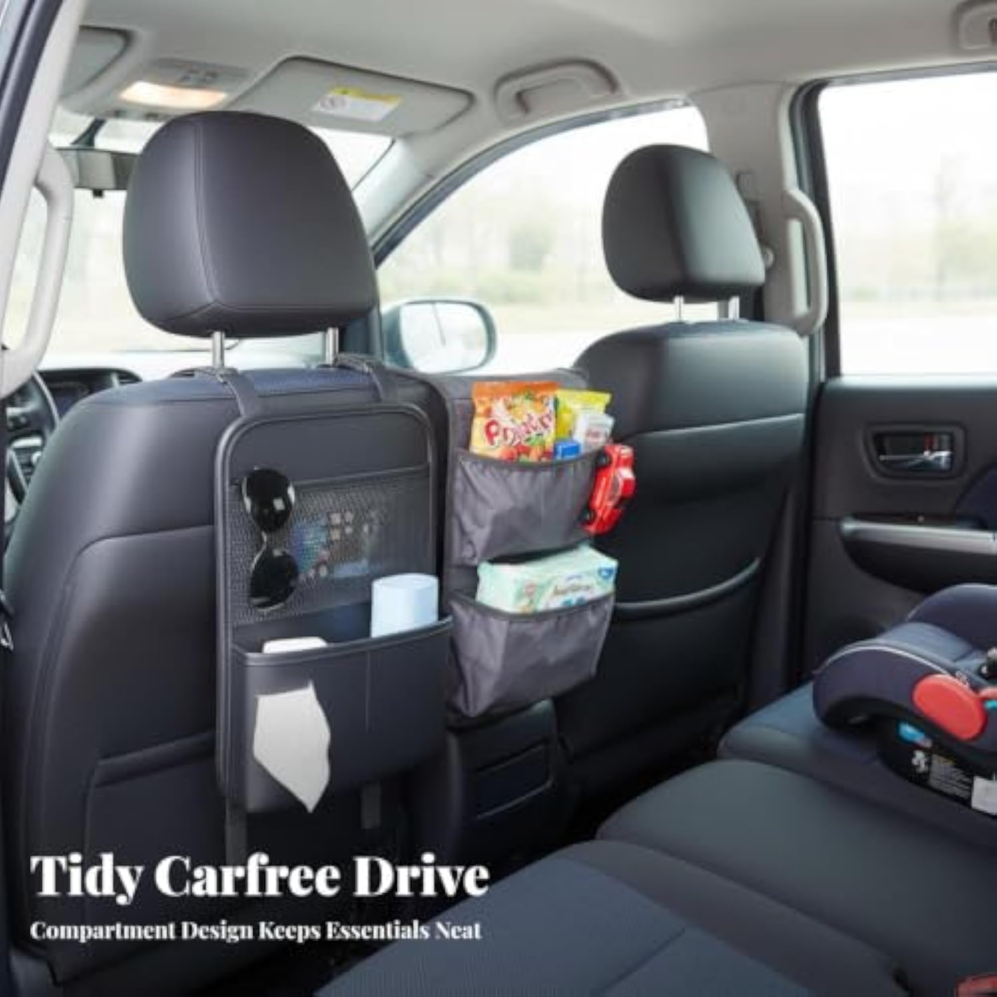 Multipurpose Hanging Backseat Pocket Organizer for Car