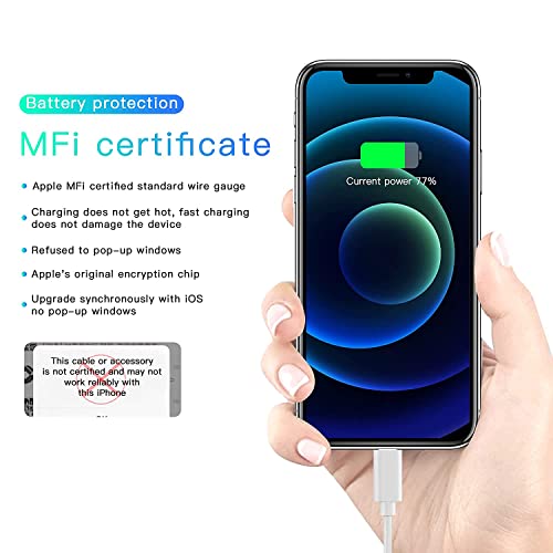 Image of Iphone Lightning to USB Cable (3 Ft) White Compatible with iPhone 14 /14 Plus /14 Pro /14 Pro Max /13 /13Pro /12 /12 Pro /11 /11Pro /X /8 /(Adapter Not Included) - Pack of 1