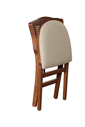 Stakmore French Cane Back Folding Chair Finish, Set Of 2, Fruitwood #TOP3