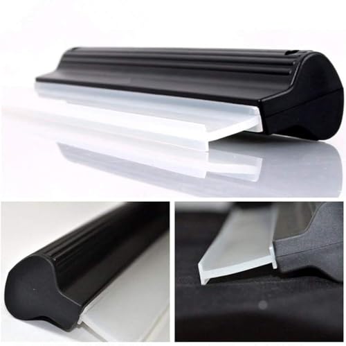 Image of SiyphuNing10.5 inches Antislip Water Blade for Car Drying Water Wiper Silicone Squeegee Natural Rubber Car Dryer for Window, Glass, Vehicle Auto