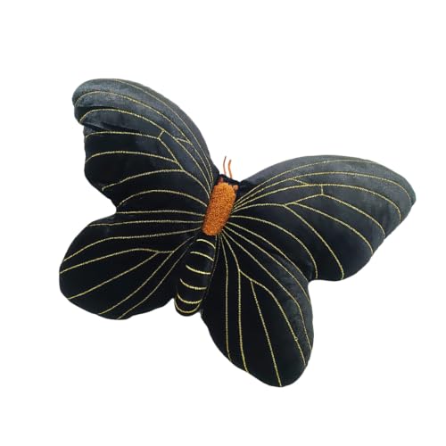Coussin papillon en peluche coton PP pour décoration lit et canapé de salon - 2