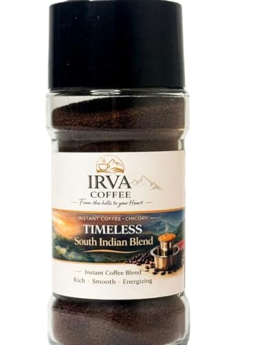 Image of IRVA Timeless South Indian Blend | Coffee & Chicory Mix | Filter Kaapi Experience | Rich, Strong Aroma | Crafted for Traditional Milk Coffee | 50g | 18-25 Cups