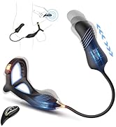 ChicLSQ Prostata Stimulation Vibrator Analplug für Mann mit Penisring Vibratoren 10 Vibrationsmod...