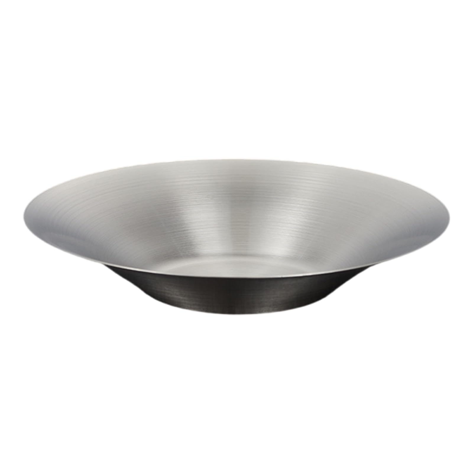 APGLSXY Stainless Steel 27Cm Salad Fruit Bowl Rustproof Snacks Dishwasher Safe for Home Outdoor Use Rustproof Stainless Steel Serving Contemporary Salad Serving Bowl Family Gathering
