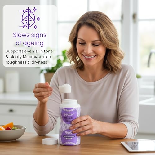 Collagen Classic Unflavoured (180 gm) Premium Japanese Marine Collagen Peptide powder for Skin, Hair, Nail, Bone & Joint wellness