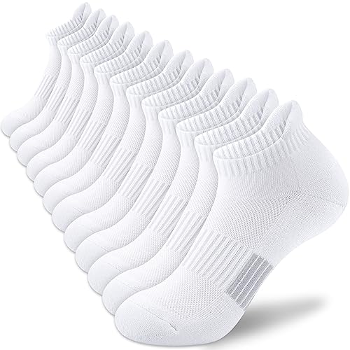 Image of Ankle Socks Womens Athletic Running Comfort Cushioned 3 /5 /6Pairs