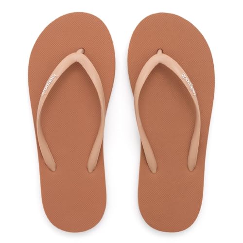 Feelgoodz Women's Slimz Ultra Natural Rubber Flip Flops2
