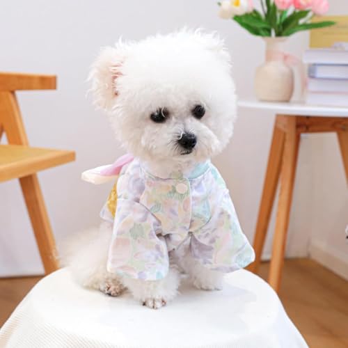 Disfraz Kimono Japonés para Perro XL Rosa miniatura 4
