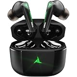 TOZO Wireless Earbuds Bluetooth 5.3 Headphones with 45ms Ultra Low-Latency and Cool Breathing Light Ergonomic Design Gaming Deep Bass Music Mode Headset Built-in Micro Stereo Sound