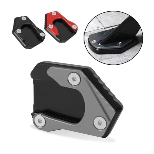 Extension béquille moto Honda Forza 350 contre sol meuble gris