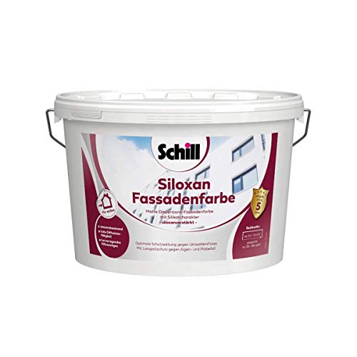 Preisvergleich Produktbild Schill Siloxan Fassadenfarbe 10 Liter
