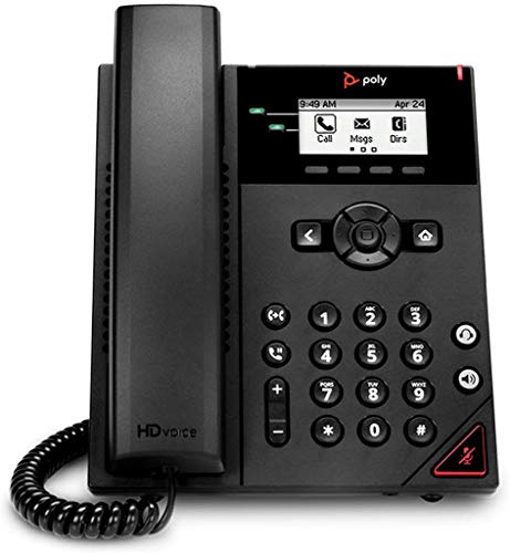 Teléfono IP Polycom VVX 150 2 líneas con fuente de poder miniatura 2