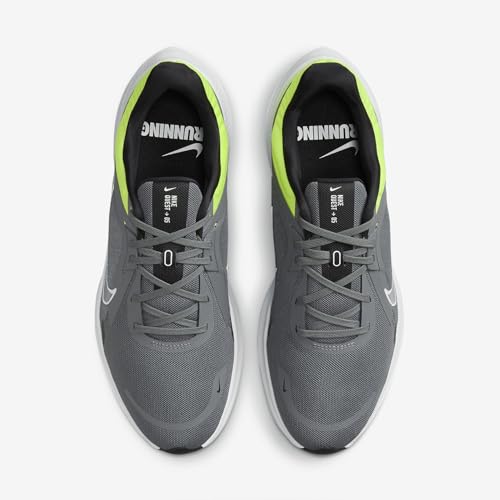 Nike Quest 5 Men's Road Running Shoes (DD0204-010, Smoke Grey/Volt/Black/White) Size 11.54