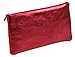 Produktbild Clairefontaine 8714C Schlampermäppchen flach (mit Perlmutt-Effekt, 22x11 cm) 1 Stück rot