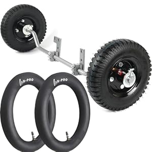 2.50/2.75-10 Dirt Bike Inner Tubes With Training Wheels Adjustable Height, Compatible With Honda Crf50 /Xr50, Razor Mx650 / Mx500, Suzuki Drz70 / Jr50, Yamaha Pw50 10