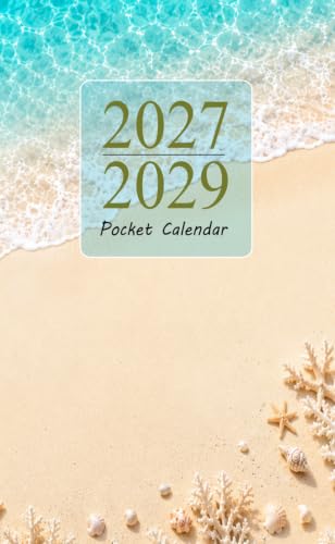 2027-2029 Pocket Calendar for Purse: Small 3-Year Monthly Planner from January 2027 to December 2029 | 4" x 6.5" in Size. image 2