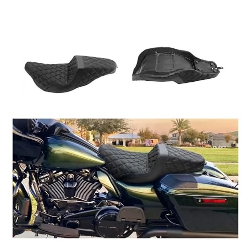 Selle de moto biplace pour Electra Glide coussins parfaits pour vos road-trips duo - 5