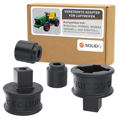 SOLIDfy® - Adapter für Peg Perego Fahrzeuge mit Rolly Toys Luftreifen |...