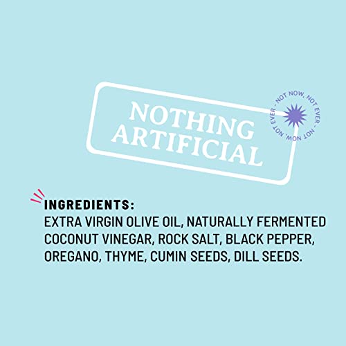 Image of BOOMBAY Oregano + Thyme Salad Dressing 220g | Nothing Artificial | No Bad Oils | Zero Sugar | Plant Based | No Onion or Garlic | Use to top Pasta, Marinade for Roast, Dip with Snacks, Flavour for Stew